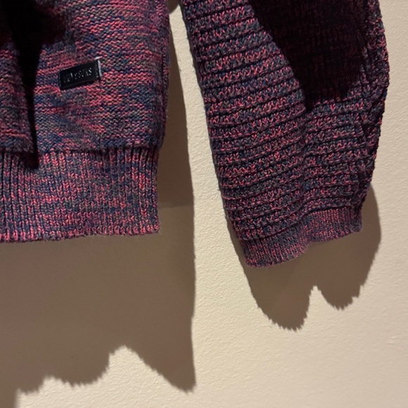 ONLY & SONS Men's Maroon Crewneck Sweater - Picture 4 of 5